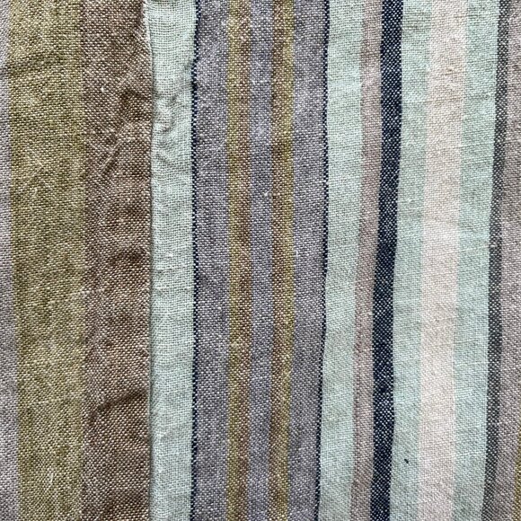 Pine Cone Hill 100% Linen Stripe Duvet Cover 96x84 in. (Queen/Oversized Queen) - Picture 4 of 7